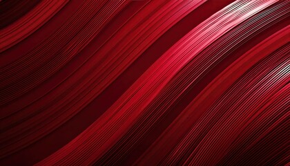 Poster - Vibrant Dark Red Maroon Wine Burgundy Hues Dance Across a Dynamic Abstract Backdrop, Featuring a Rich Striped Texture, Perfect for Digital Art, Home Decor, or Design Inspiration.