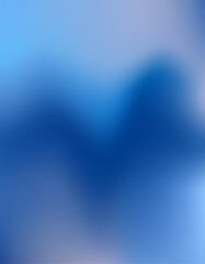 Wall Mural - Blue gradient abstract blur background. Wallpaper design