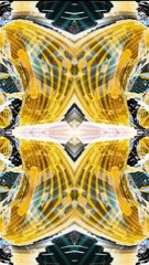 Wall Mural - futuristic kaleidoscope video animation loop
