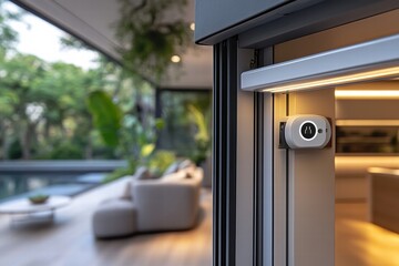 Poster - Smart sensor for secure door and window monitoring in modern home environment