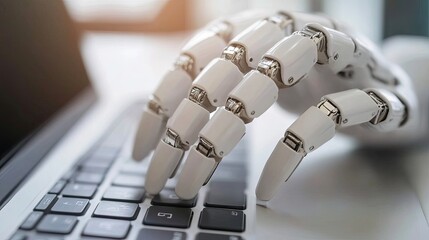 Poster - Robotic Hand Typing on a Laptop Keyboard