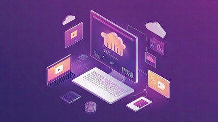 Poster - Cloud Computing Network System Data Devices Integration