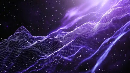 Poster - Wave of particles