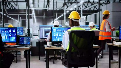 Aufkleber - Using Scada Automation Software On Desktop Computer