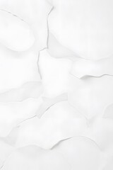 Poster - Abstract textured white paper layers with torn edges