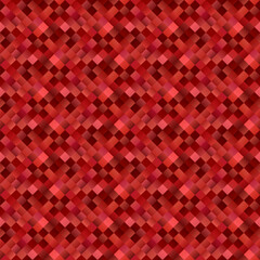 Aufkleber - Abstract seamless geometrical square pattern background - colorful geometric vector design from diagonal squares