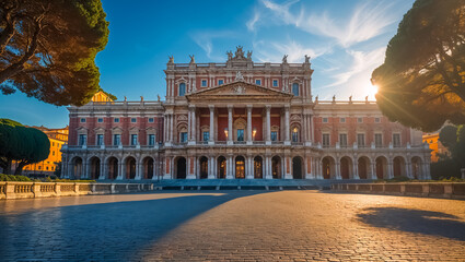 famous Rome Opera House Italy Italy, sunny day