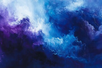 Wall Mural - abstract universe background, cosmic gas and stars