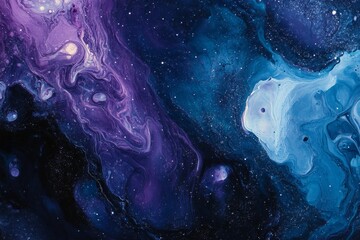 Wall Mural - abstract universe background, cosmic gas and stars
