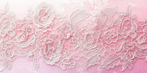 Wall Mural - Elegant rose pink background with delicate lace-like texture and soft gradient transitions for a romantic atmosphere.