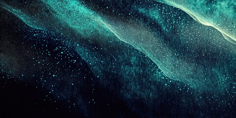 Wall Mural - A blue and white image of a starry sky with a lot of stars
