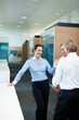 © peopleimages.com - Business people, teamwork and conversation in office, planning and brainstorming in lobby. Group, financial advisor and employees in workplace, discussion and advice with help and accounting firm