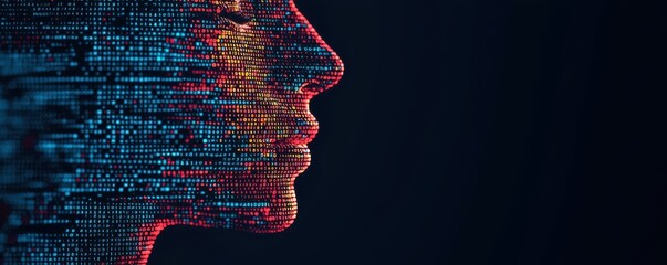 Poster - Digital transformation event showcasing ai innovation urban environment visual artwork futuristic perspective