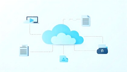Poster - Cloud Computing Network: Data Storage and Access via Multiple Devices