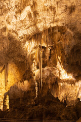 Wall Mural - Rock formations in Carlsbad Caverns National Park, New Mexico