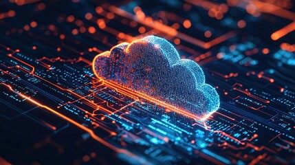 Poster - Digital Cloud Computing Network Data Center Technology Innovation