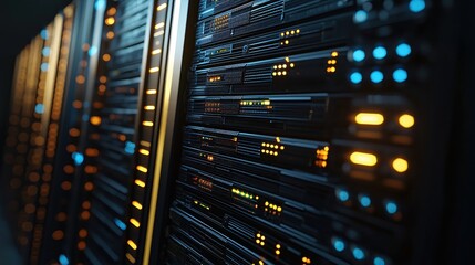 Poster - Illuminating Server Racks Data Center Technology Network