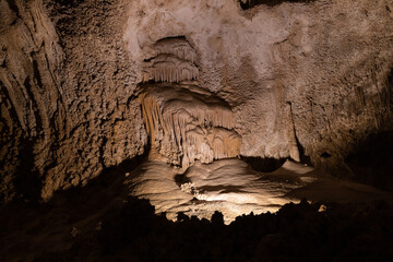 Wall Mural - Rock formations in Carlsbad Caverns National Park, New Mexico
