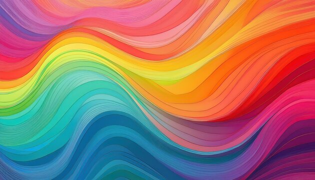 Vibrant Rainbow Pastel Abstract Background A Colorful Pride Month Desktop Wallpaper, Celebrating Joy and Diversity