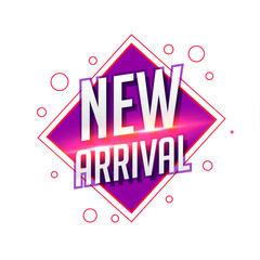 Wall Mural - latest and new arrival promo template with shiny light effect