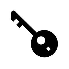 Aufkleber - Key Vector Icon – Security and Access Symbol