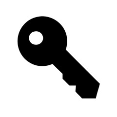 Aufkleber - Key Vector Icon – Security and Access Symbol