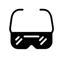 Aufkleber - X-Ray Specs Vector Icon – Retro Vision Gadget Symbol