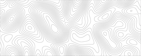Leinwandbilder - Abstract concept with  graphic element and geography scheme topographic map. landscape cartography terrain texture. Ocean topographic line map with curvy wave lines