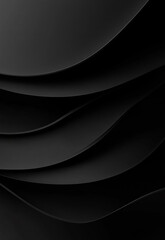 Poster - abstract illustration of luxurious black lines on a gradient background black and white photo of a b