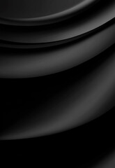 Poster - luxurious black lines on a gradient background a black and white photo of a black and white wave