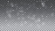 © Creative - Snowflake design. Winter. Snowfall. Snowfall, snowflakes in different shapes and forms. Snowflakes, snow background.