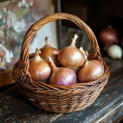 Sticker - Basket of Onions