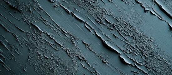 Poster - Textured abstract surface with uneven layers and grooves in dark tones suitable for backgrounds and design elements Copy Space