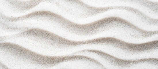 Fototapete - Wavy sand texture pattern with shadows and highlights in soft light
