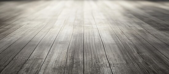 Aufkleber - Wooden floor texture with natural light reflections and copy space for design applications