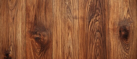 Poster - Wooden texture background with natural grain patterns and rich brown tones suitable for various design applications Copy Space