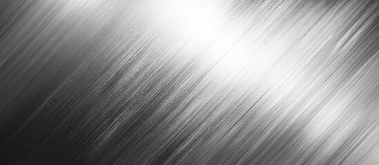 Poster - Abstract blurred background with vertical light streaks and soft bokeh effect in monochrome colors with Copy Space