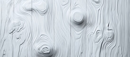 Poster - Textured white wooden background with visible grain patterns and knots ideal for design purposes Copy Space