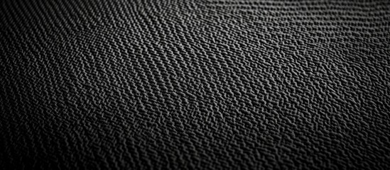 Poster - Textured black fabric with space for product placement in a space-themed concept ideal for marketing and creative projects