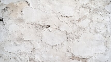 Poster - Vintage Aged White Wall Texture Ideal for Interior Design with Copyspace for Text Placement Elegant Limestone Brick Panel Backdrop