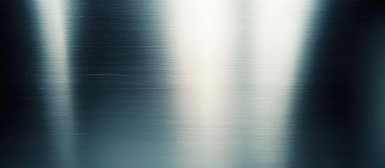  - Brushed metal surface with soft reflections and gradient tones suitable for background applications Copy Space