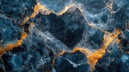 Poster - close up view of intricate marble texture with striking colors and empty space for elegant text over