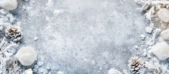 Poster - Elegant white marble and natural stone texture with ample empty space for creative text and design elements