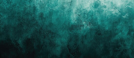 Leinwandbilder - Elegant dark turquoise green ombre velvet texture with empty space for text Luxurious background design for sophisticated branding and decoration