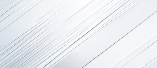 Poster - Embossed White Linear Texture Background with Blank Space for Custom Text or Branding Needs