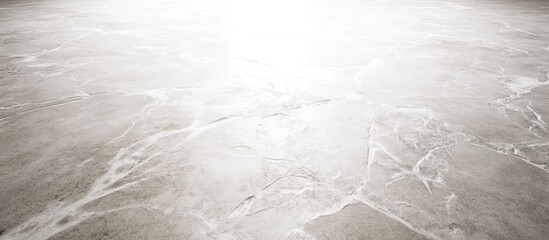 Poster - Bright White Linoleum Floor in Spacious Room Ideal for Text Placement and Creative Design Ð´ÐµÐ¼Ð¾Ð½strating Minimalist Aesthetic