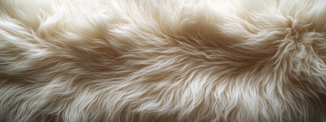 Poster - Soft White Abstract Background Featuring Fluffy Textures Ideal for Modern Art Projects with Ample Empty Space for Text Insertion