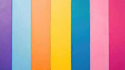  - Vibrant Stripes of Colorful Paint Palette with Ample Copy Space for Creative Design and Art Projects
