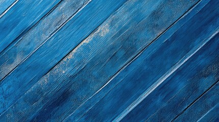 Poster - Textured blue background with diagonal stripes creating a dynamic and visually appealing design for various creative projects.