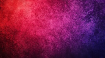 Leinwandbilder - A vibrant red and purple grainy gradient background with a dynamic noise texture, perfect for eye-catching banner and poster designs.